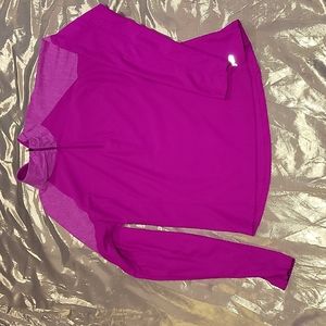 New Balance BDry Women's 1/4 Zip Pink Athletic Top Size Large